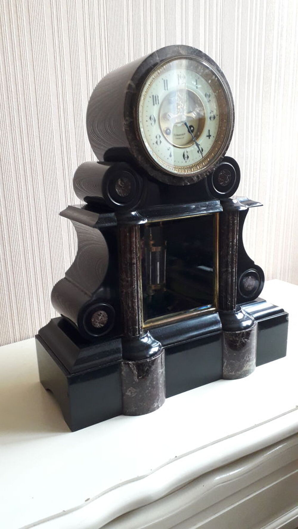 Pendule d'&eacute;poque Napol&eacute;on III
