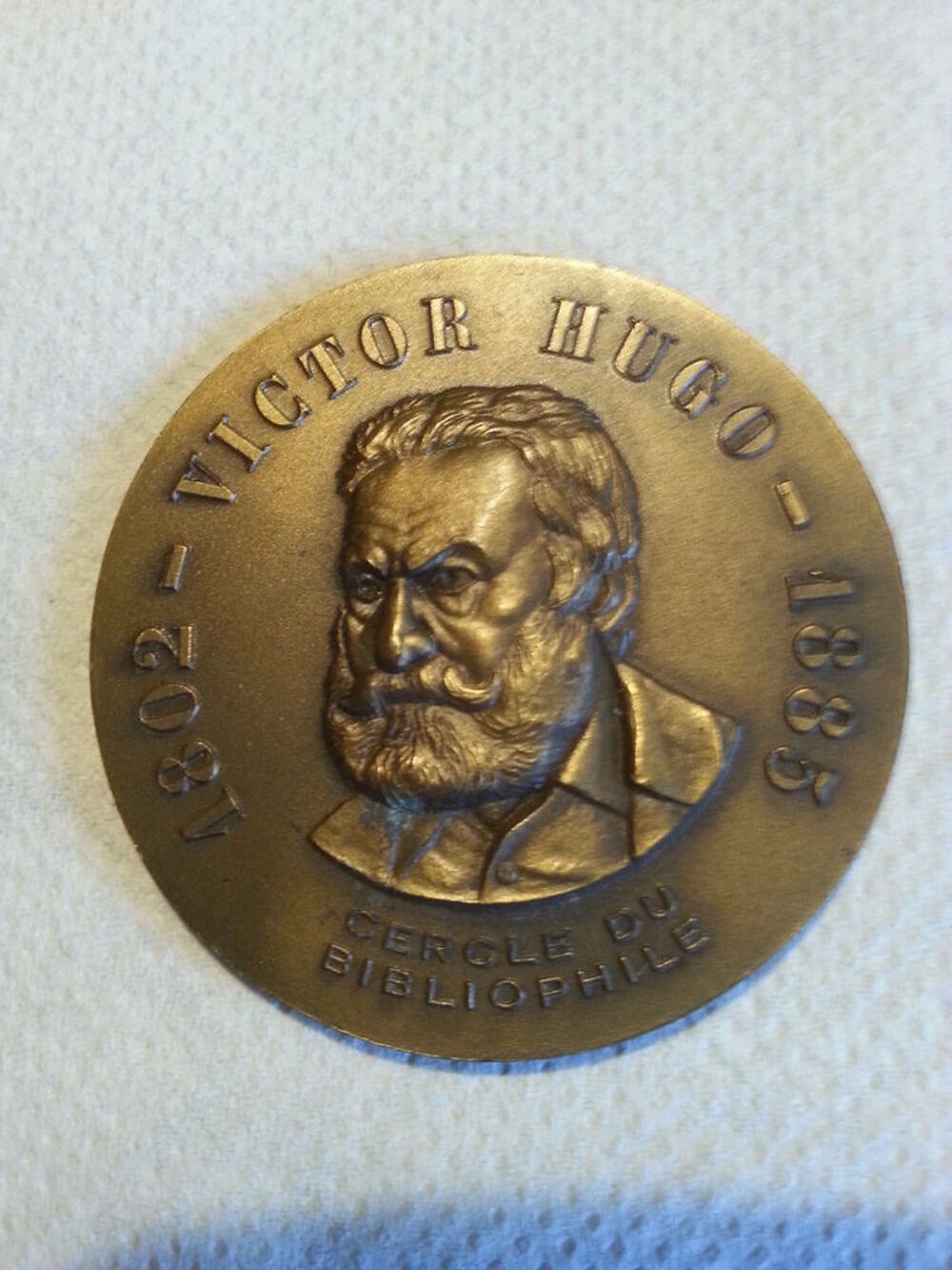 m&eacute;daille victor hugo 