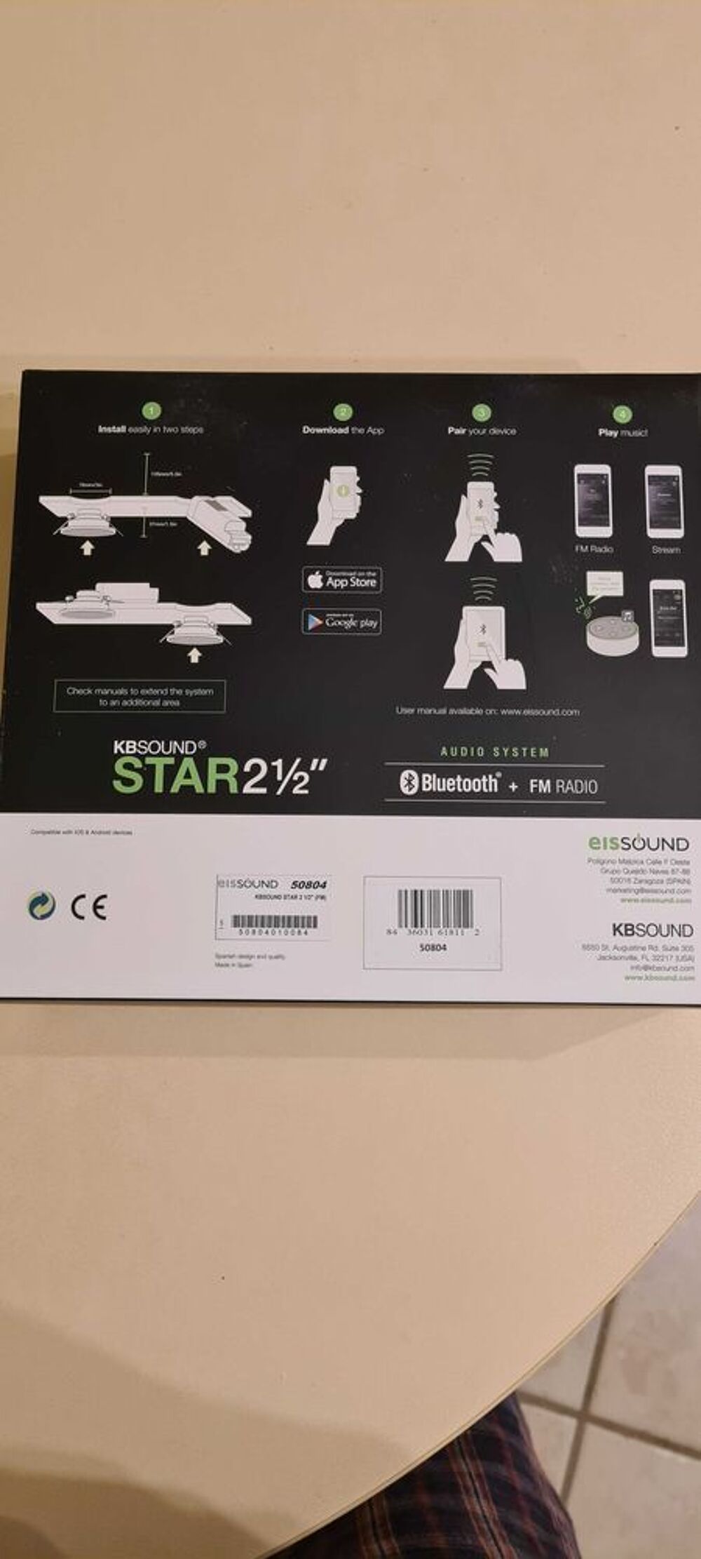 kit radio fm +Bluetooth encastrable Audio et hifi