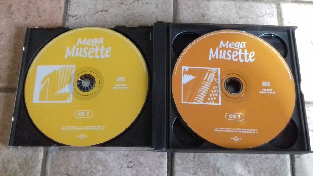 COFFRET 4 CD ACCORDEON - MUSETTE = 100 TITRES CD et vinyles