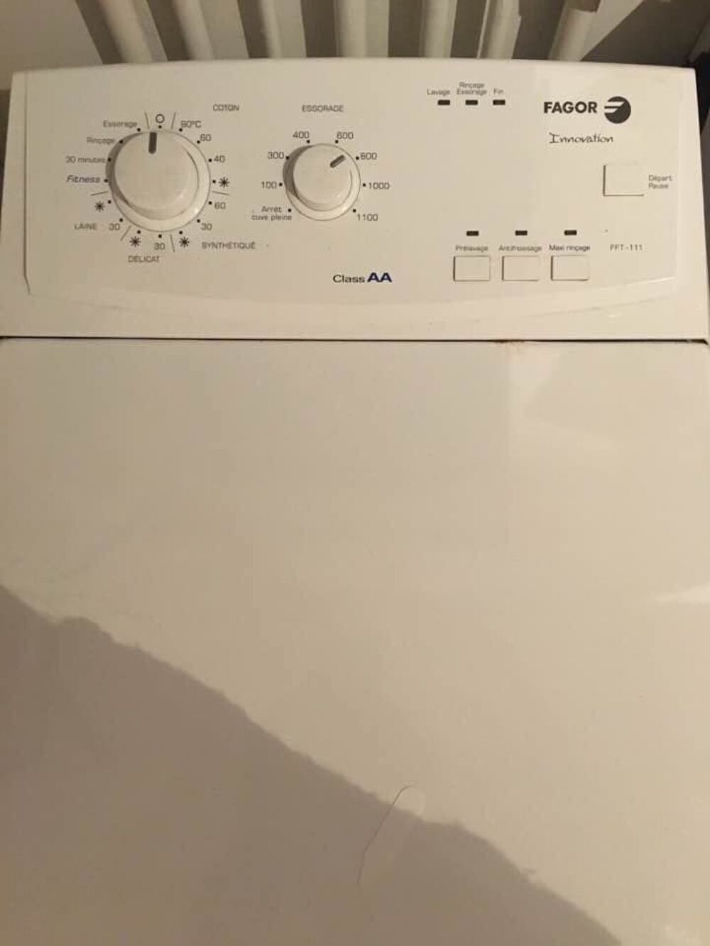 Lave-linge 6kgs &agrave; saisir Electromnager