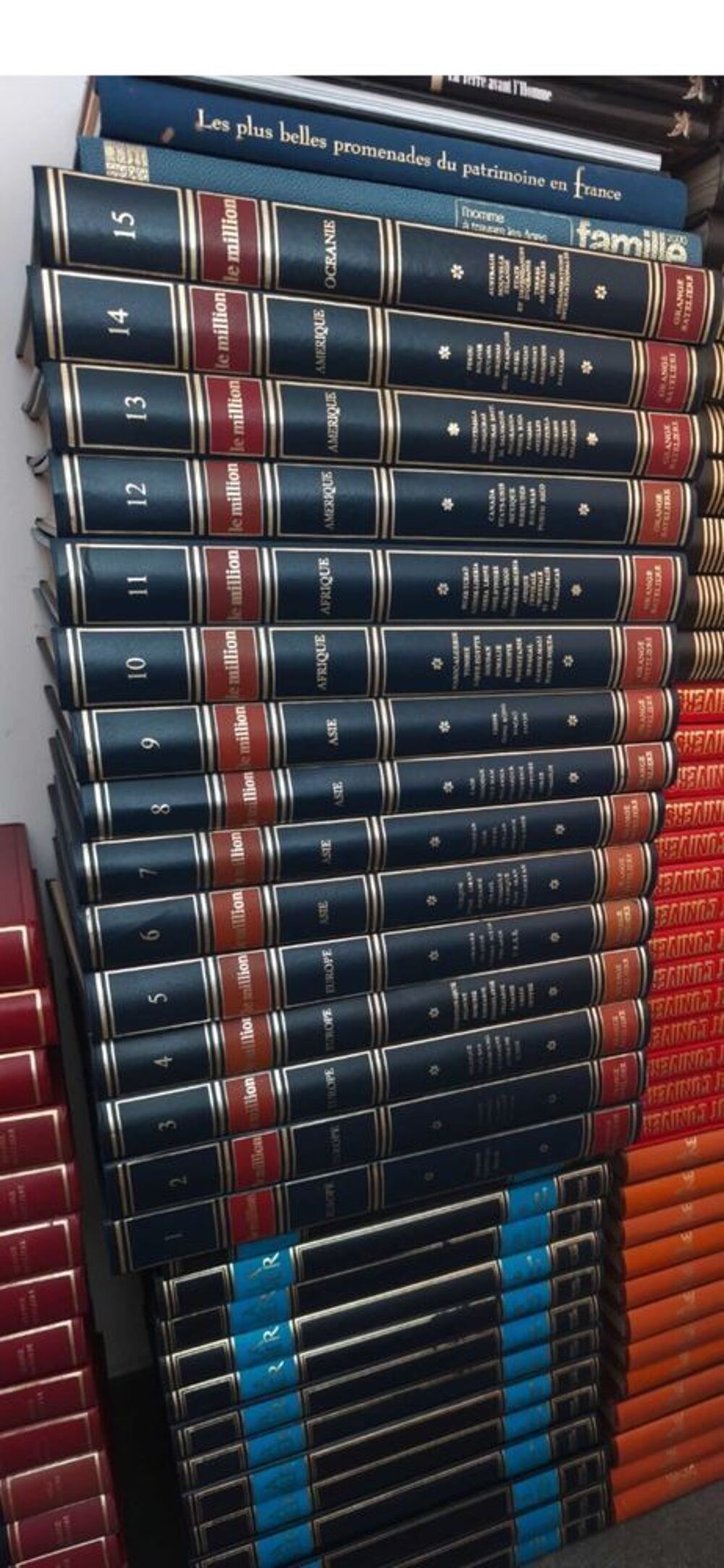 lots complets encyclop&eacute;dique environ 120 livres Livres et BD