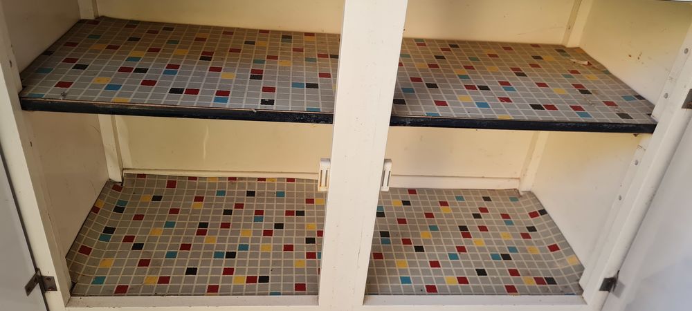 Meuble bas de cuisine vintage Formica Meubles