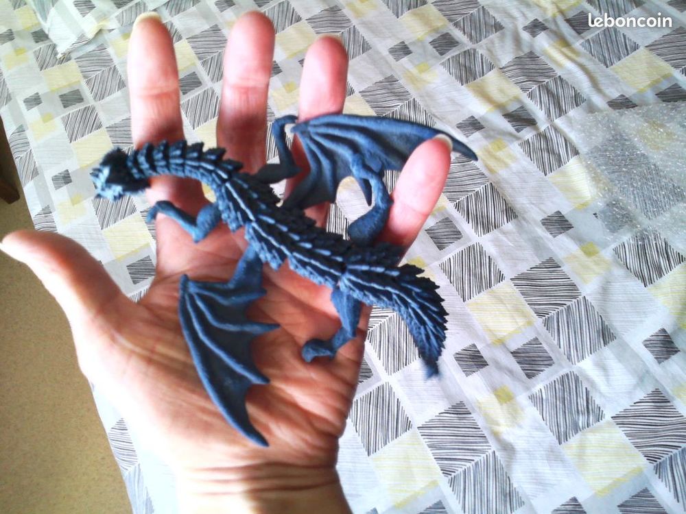 Dragon ail&eacute; imprim&eacute; 3D Décoration