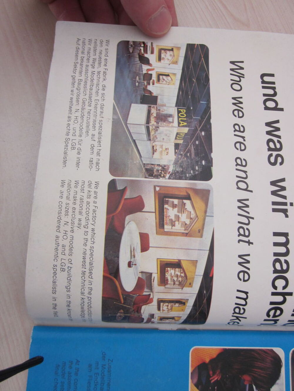 
Catalogue Pola 1977 rmod&egrave;les N et HO super rare mod&eacute;lisme Jeux / jouets