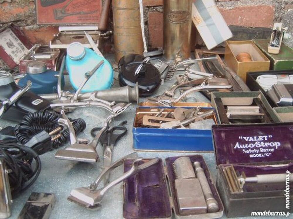 accessoires de coiffeur ancien faire prix 