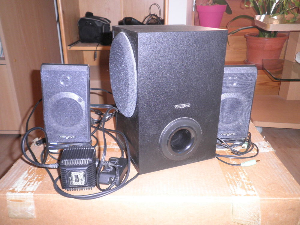 Syst&egrave;me de hauts parleurs pour PC Audio et hifi