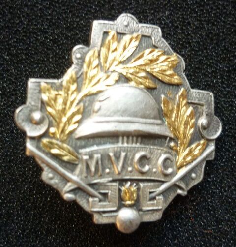 Insigne des anciens combattants ligne MAGINOT (M.V.C.C.) 20 Loivre (51)
