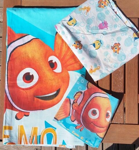 Parure de lit 1 personne Le Monde de Nemo Disney 25 La Seyne-sur-Mer (83)