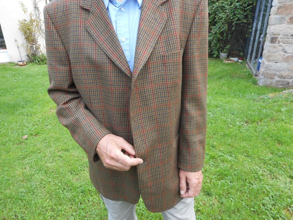 VESTE HOMME PIEDS POULE, T. 44, NEUVE 