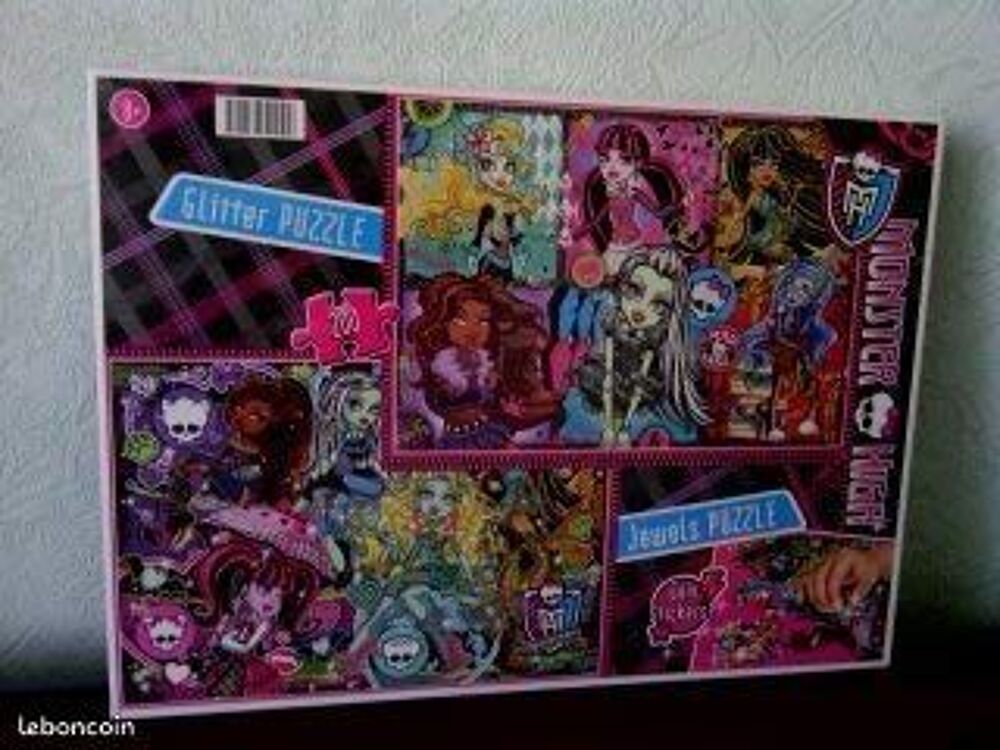 PUZZLE 200 MONSTER HIGH ? NEUFS ? 8 ans + Jeux / jouets