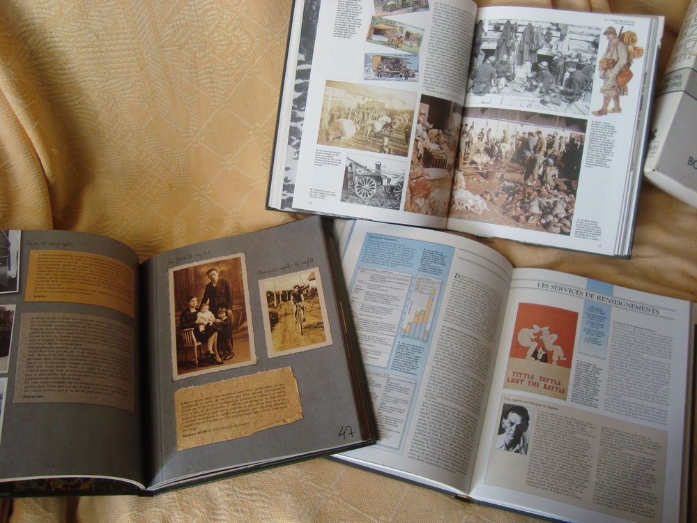 Livres sur la 1 &egrave;re guerre mondiale et la seconde Livres et BD