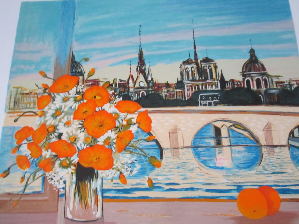 S&eacute;rigraphie de Michel Henry Décoration