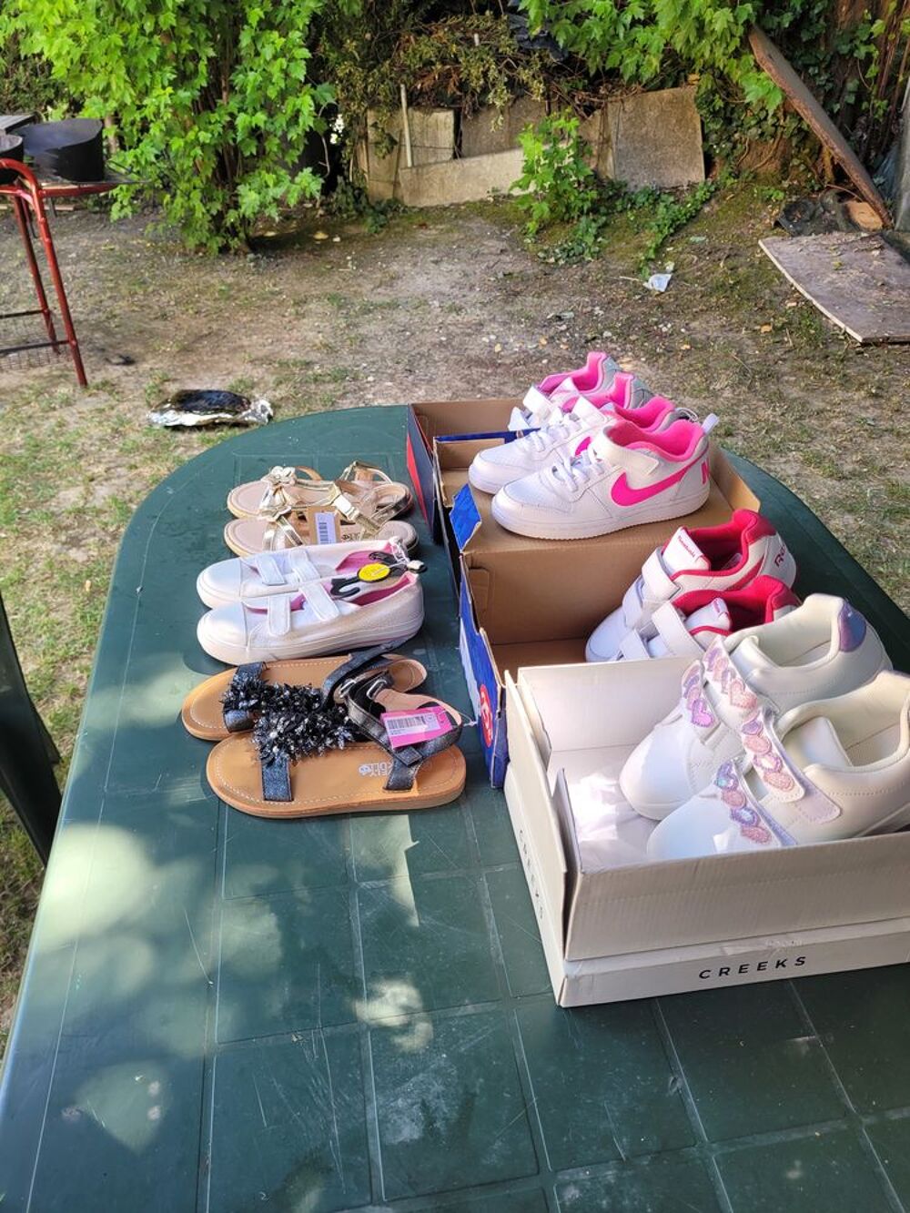 Baskets de marques filles neuves Chaussures enfants