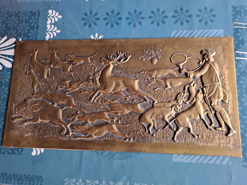 plaque bronze Décoration