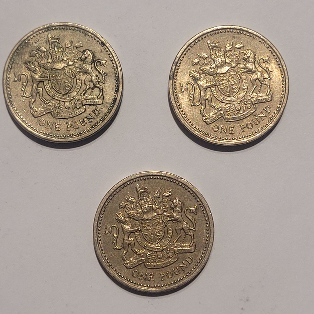 RARES PI&Egrave;CES ONE POUND 1983 