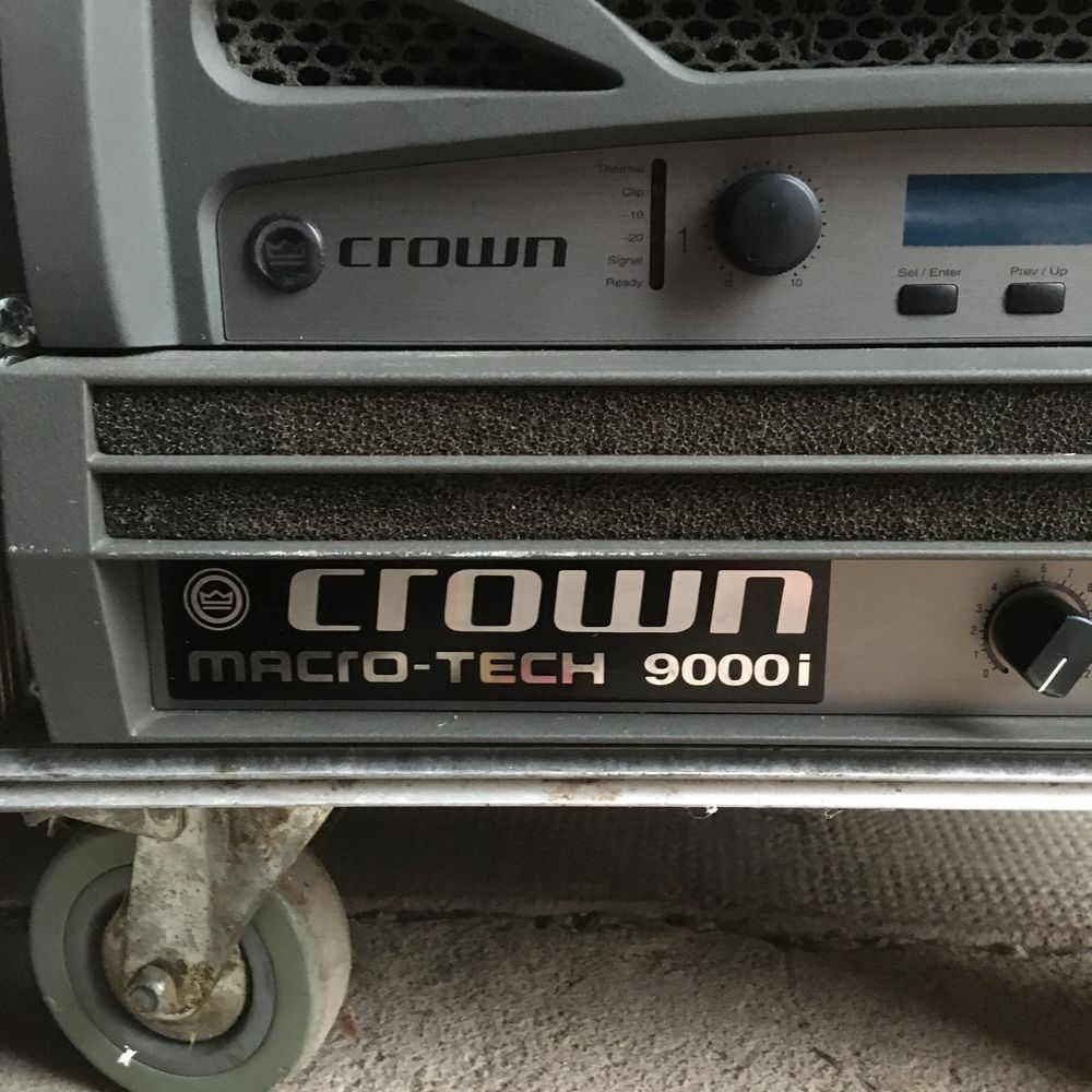 ampli XTI 6002 Crown Audio et hifi