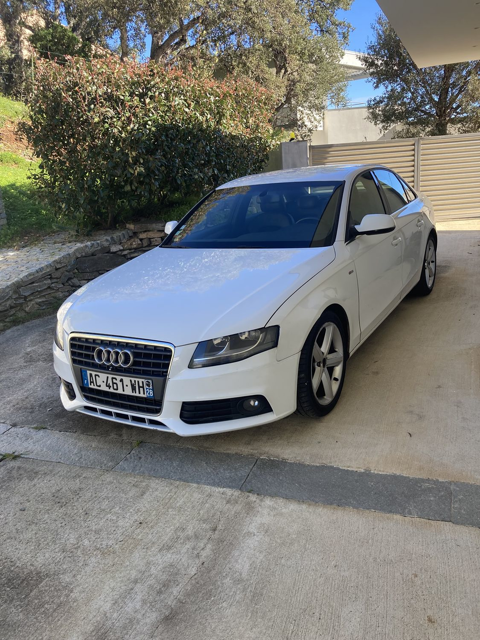 Audi A4 2.0 TDI 143 DPF S line Multitronic A 2009 occasion Santa-Maria-di-Lota 20200