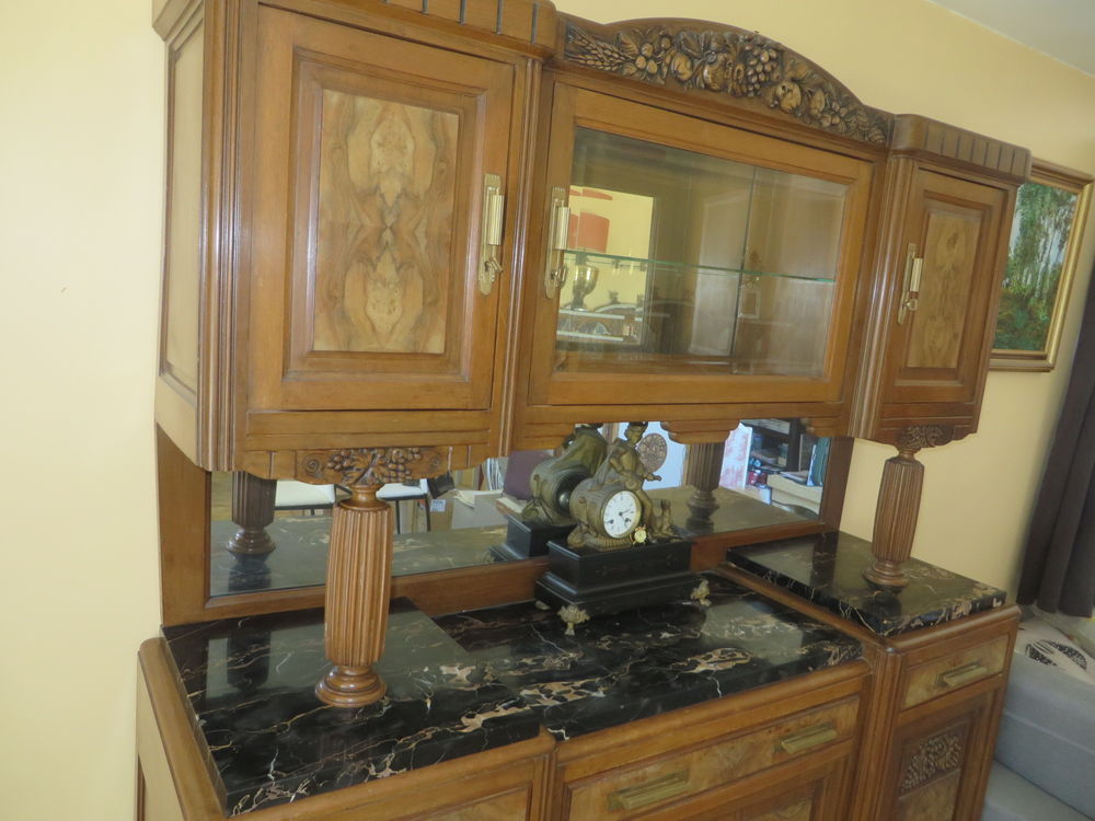 Buffet de salle &agrave; manger avec vitrine Meubles