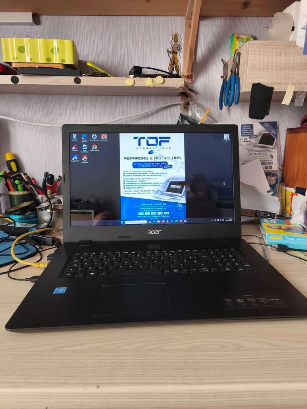 Ordinateur portable acer Aspire 3 de 17,3 pouces recondition Mat�riel informatique