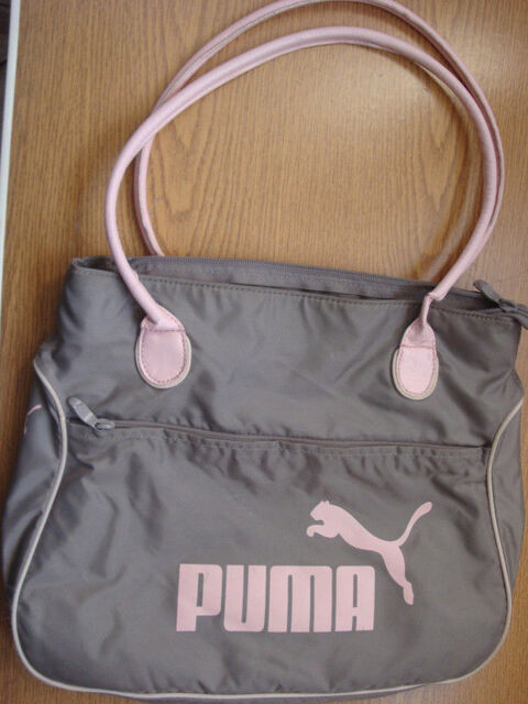 
sac  main gris et rose 15 Houchin (62)