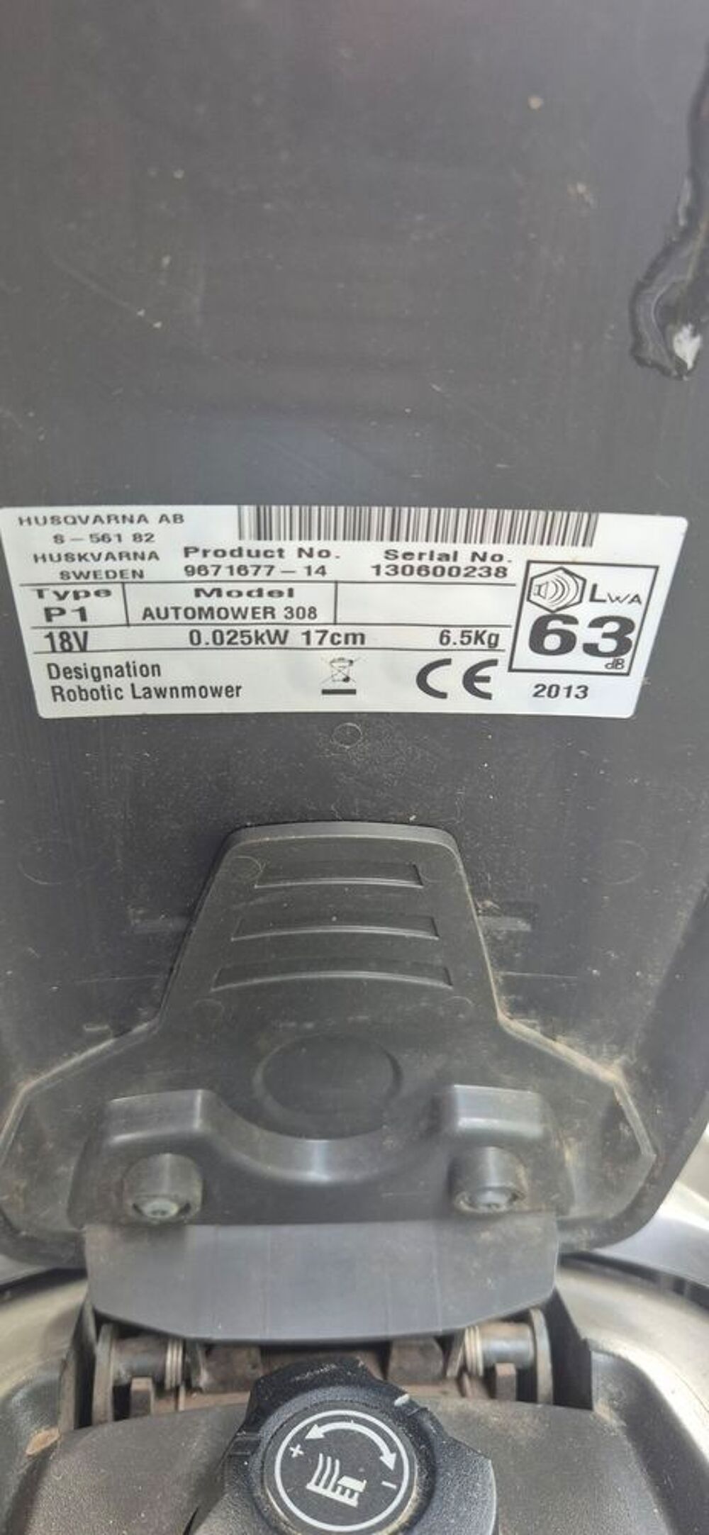 Automower husqvarna 308 Jardin