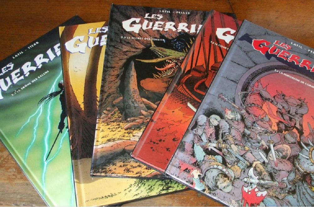  BD LES GUERRIERS Livres et BD