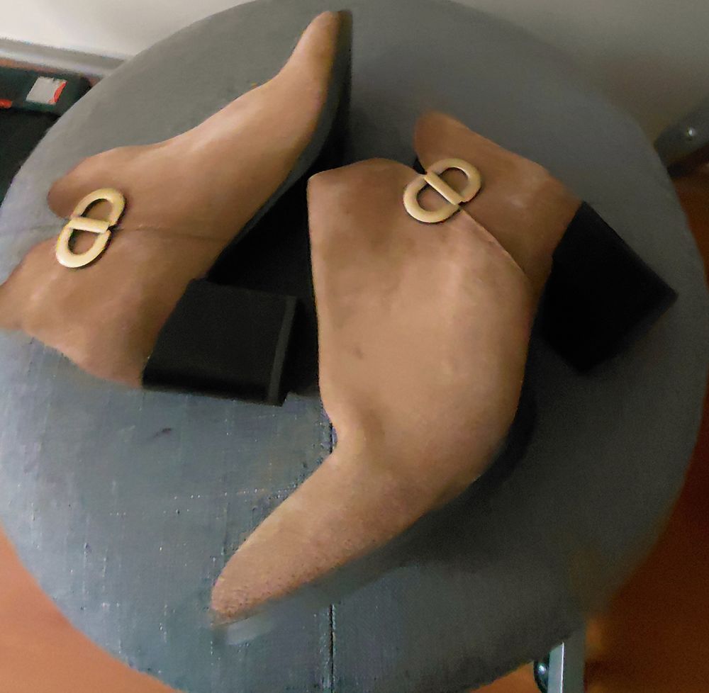 bottines seaside p 40 daim beige neuves Chaussures