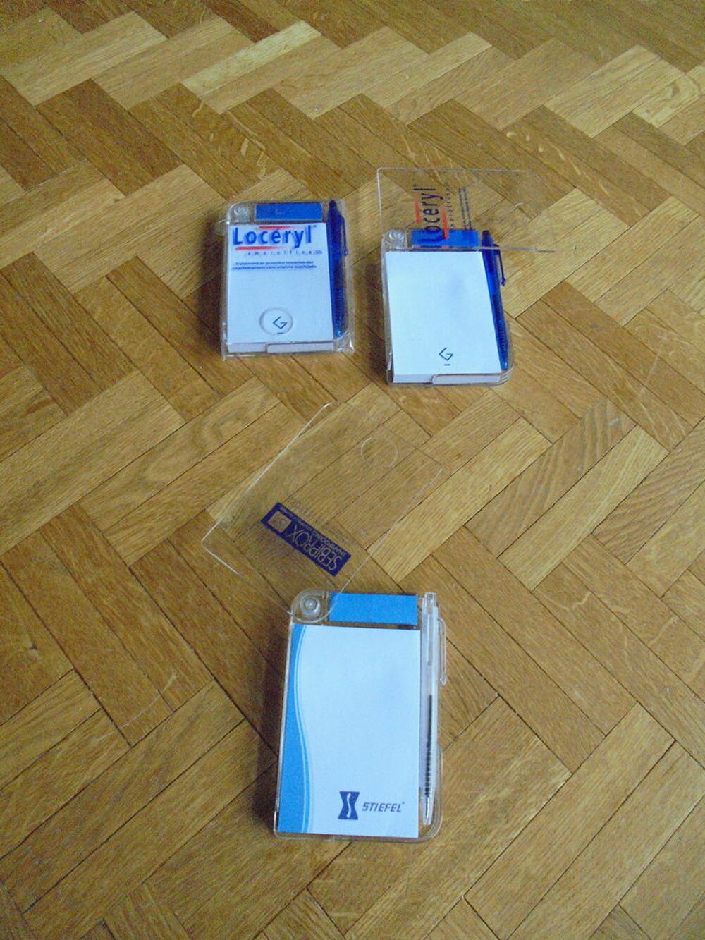 Lot de 3 bo&icirc;tiers post-it (45) Maroquinerie