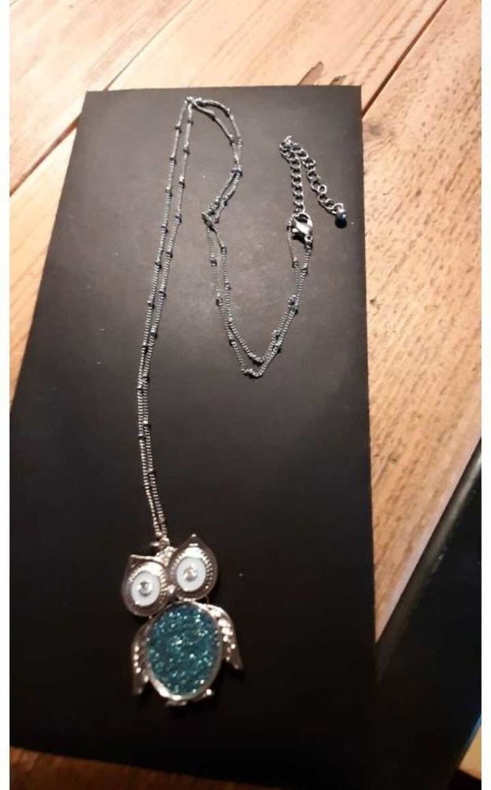 pendentif chouette inoxydable Bijoux et montres