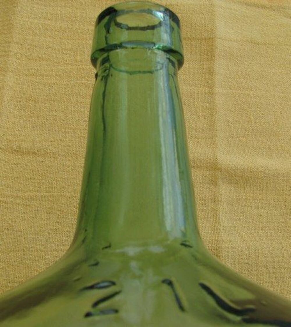 Ancienne bonbonne en verre Décoration