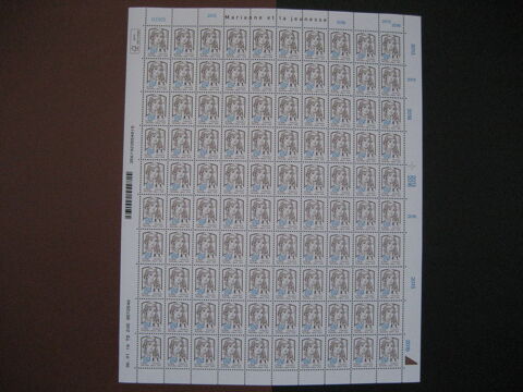    Marianne et la jeunesse   0.10 euro surcharg�e 2013-2018 19 Reims (51)