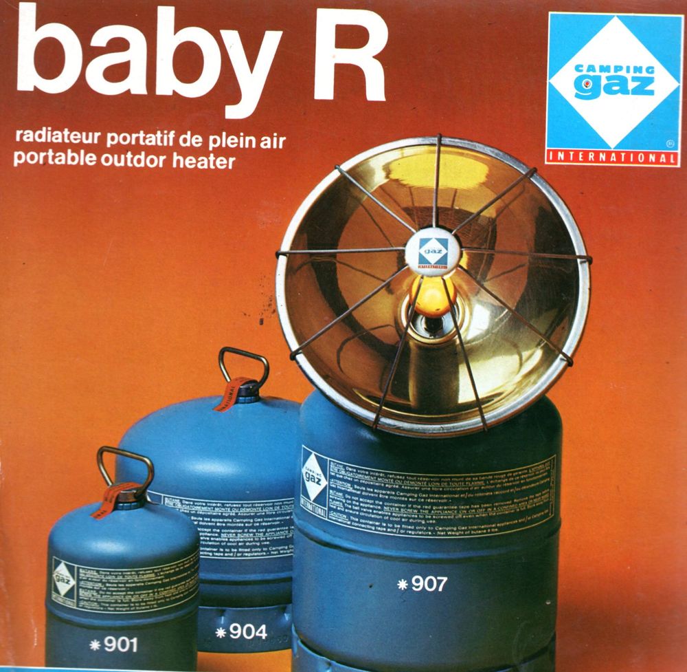 chauffage nomade gaz avec 1r&eacute;servoir de camping R907 (vide) Bricolage