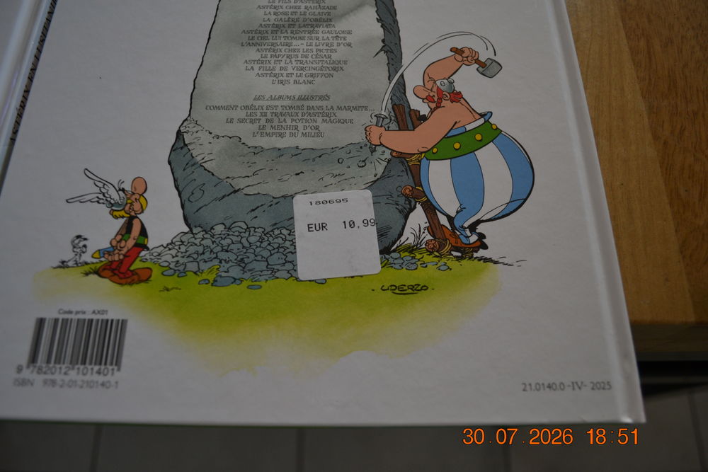 BD ASTERIX EN LUSITANIE CHEZ LES BRETONS ET LES NORMANDS NF Livres et BD