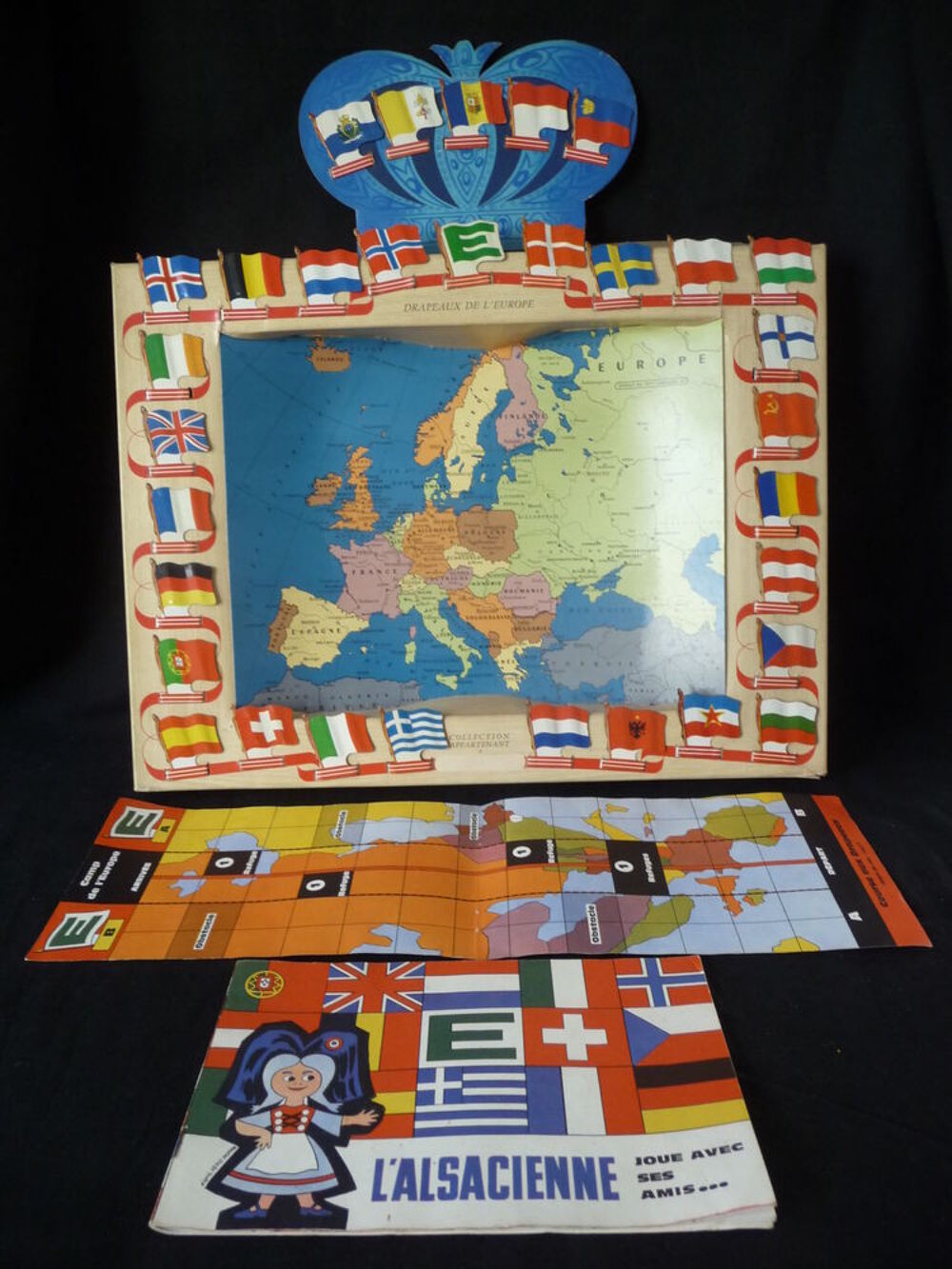 Drapeauramas complets de l'Alsacienne (Europe/Am&eacute;rique/Afriq 
