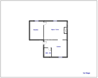  Appartement � vendre 2 pi�ces 40 m�