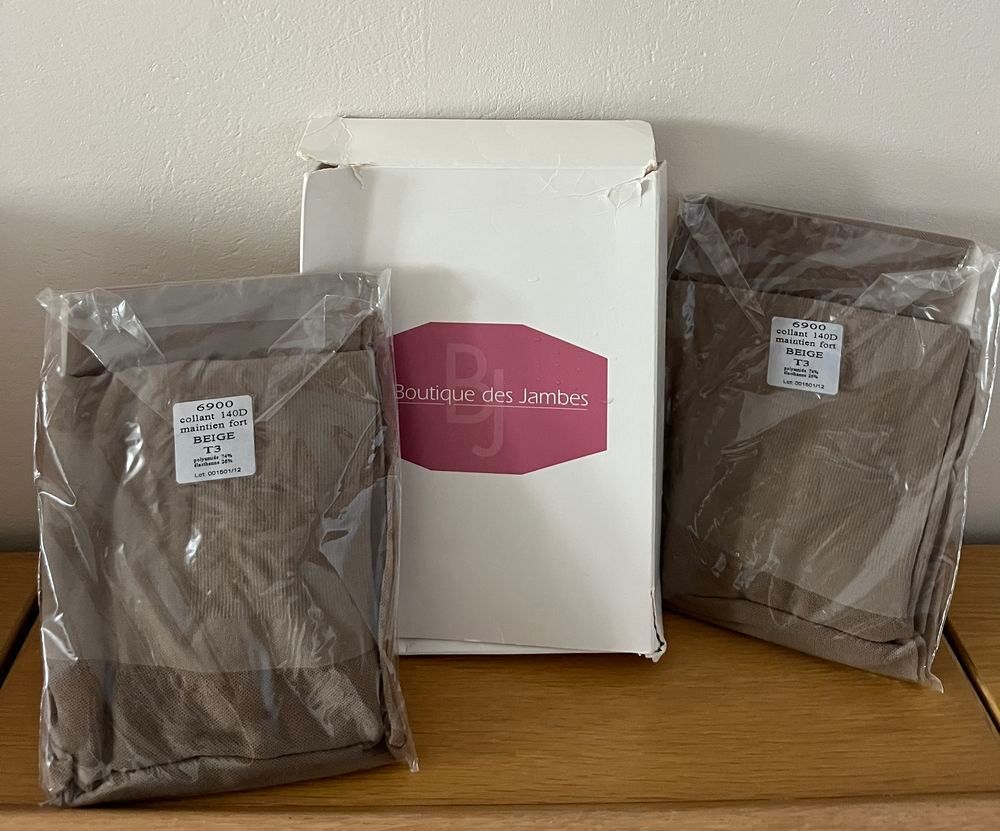 Lot de 2 collants pour femme main rien fort Vêtements