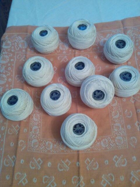 Pelotes de Coton DMC  C�b�lia   N�10 / Ecru 25 Saint-Denis (93)