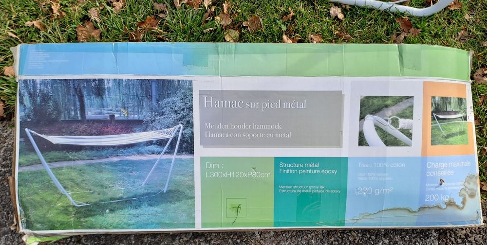 Hamac de Jardin d&eacute;montable Meubles