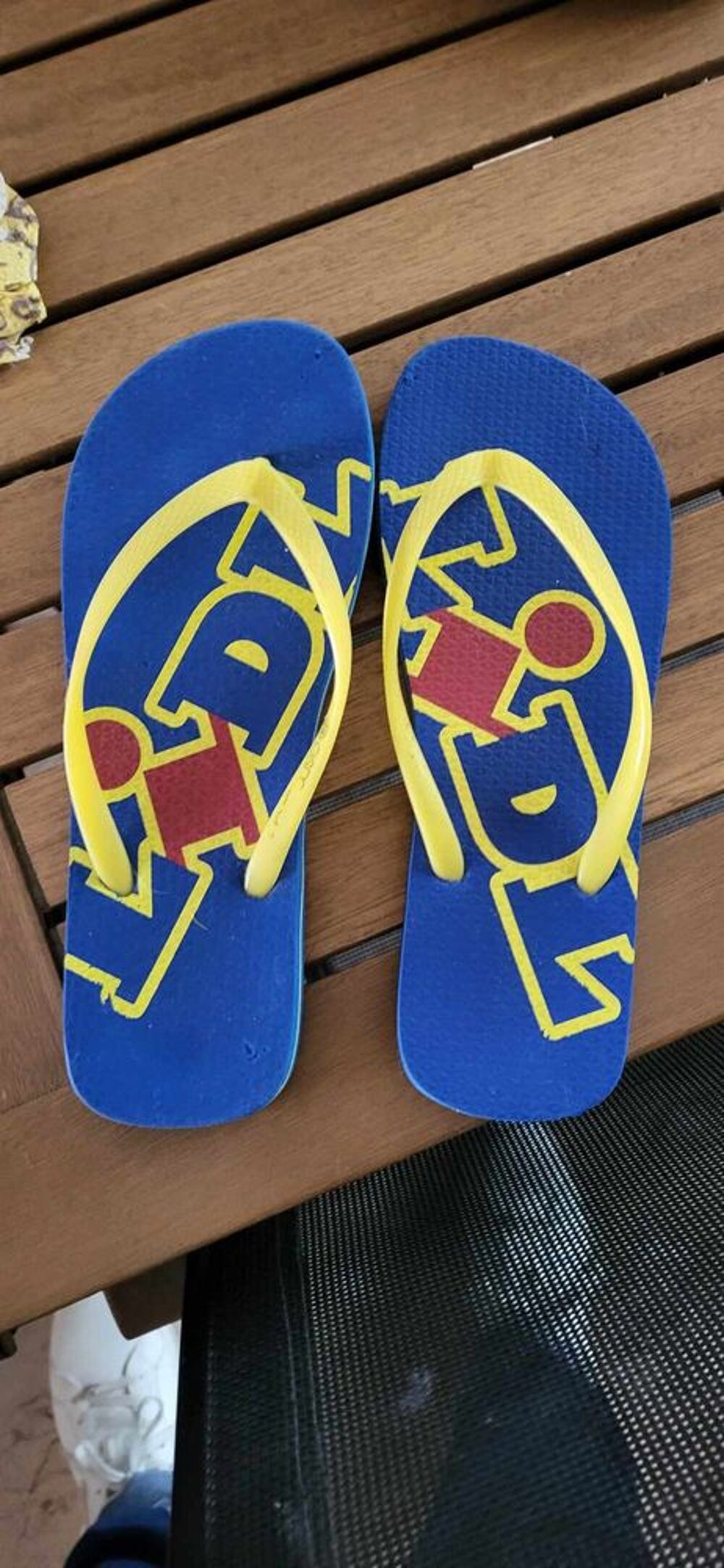 Rare Tongs collector Lidl Edition limit&eacute;e Chaussures