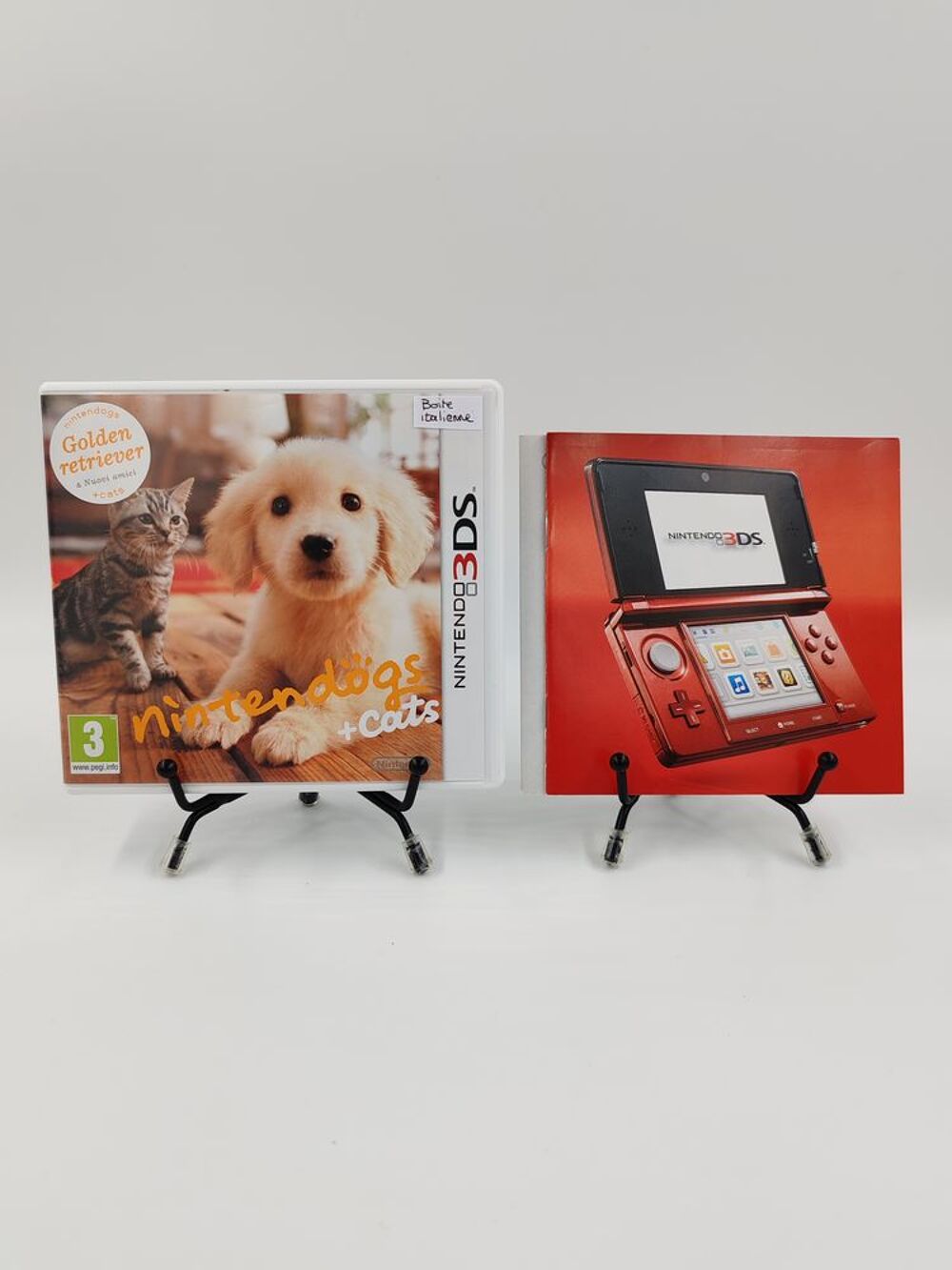 Jeu Nintendo 3DS Nintendogs + Cats Golden Retriever complet Consoles et jeux vidéos