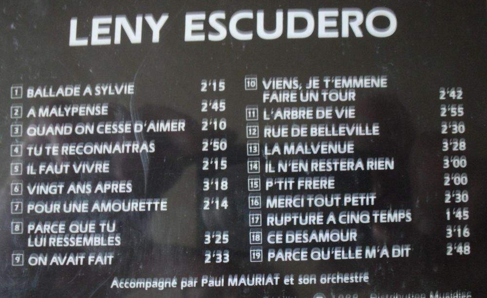 CD de Leny ESCUDERO 1962/1964 CD et vinyles