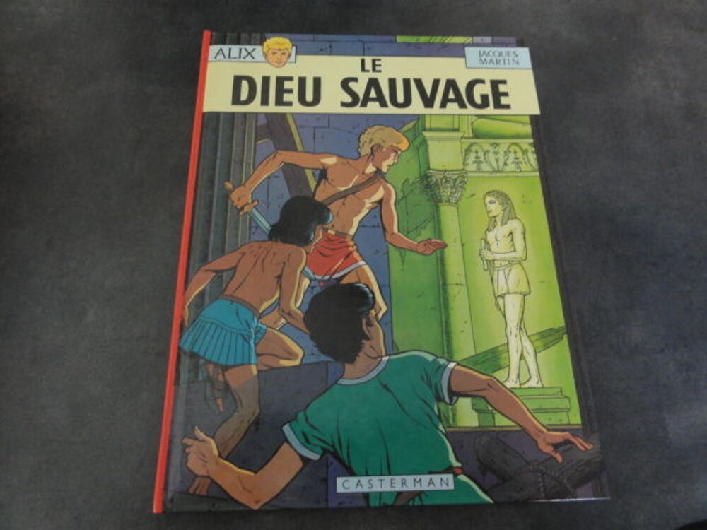 Vintage BD ALIX Le Dieu Sauvage Casterman en excellent &eacute;tat Livres et BD