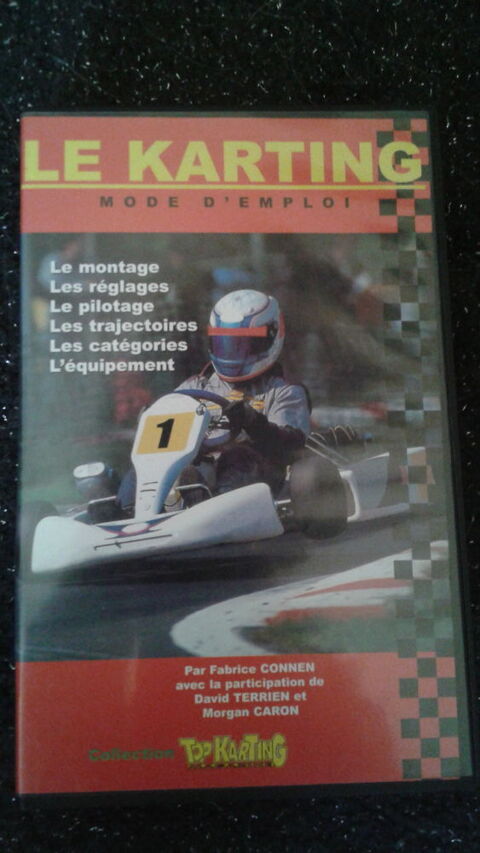 CASSETTE VHS  LE KARTING MODE D'EMPLOI  8 Tignieu-Jameyzieu (38)