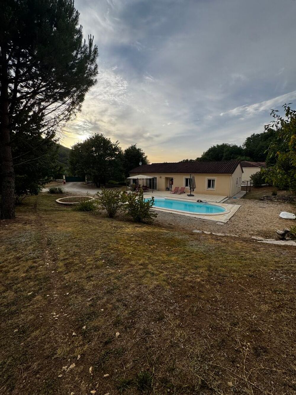 Vente Maison Maison de plein pied 113m² avec piscine Arcambal