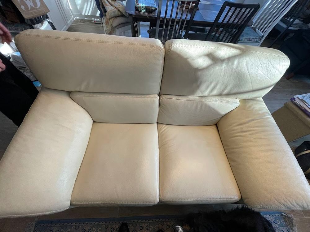 canap&eacute; cuir 2 places Meubles