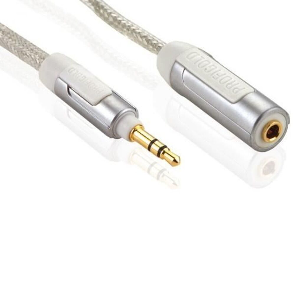 PROFIGOLD PROI3602
C&acirc;ble prolongateur Jack 3.5 M&acirc;le/Femelle Audio et hifi