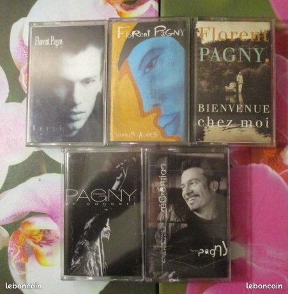 Cassettes audio Florent Pagny CD et vinyles