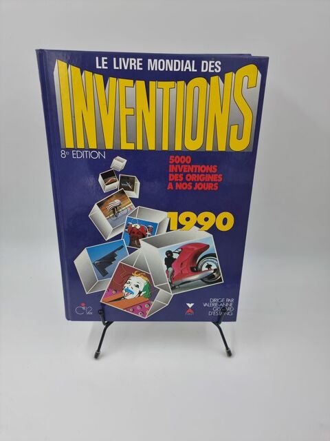 Livre encyclopédie Le Livre Mondial des Inventions 1990 1 Vulbens (74)