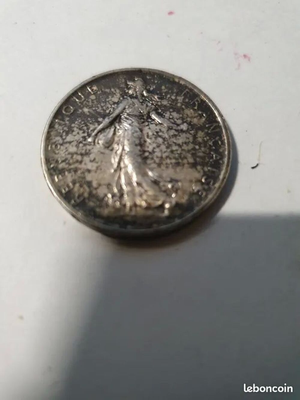 Piece de 5 franc argent 
